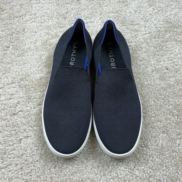 Rothy's Shoes - Rothy's Slip On Sneakers Black Women's Size 10.5 Sustainable Shoes Recycled
